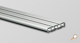 döfix aluminium panel track APS2/3